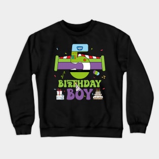 5th Birthday Boy Polical funny B-day Gift For Boys Kids Crewneck Sweatshirt